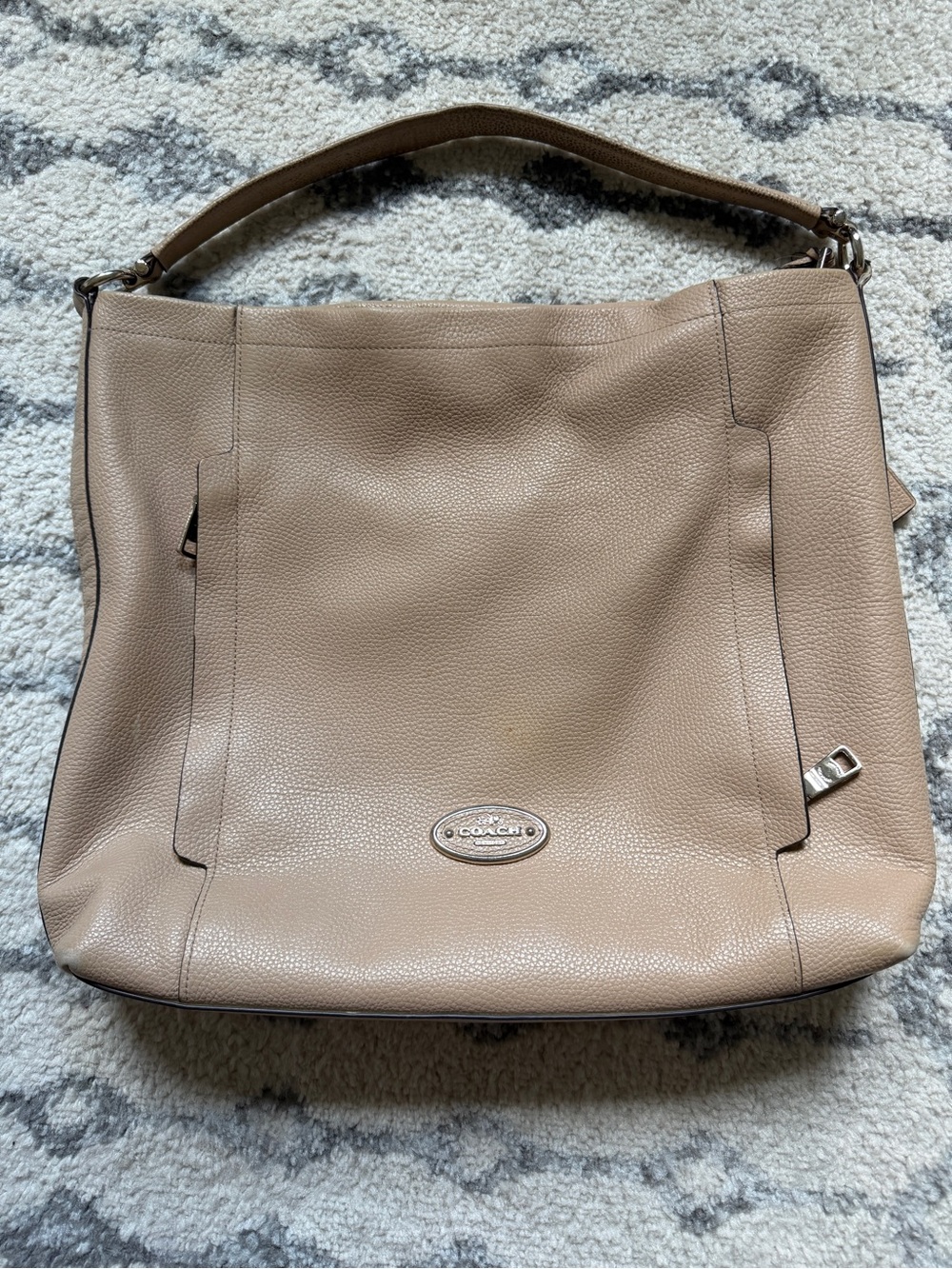 Coach Scout Hobo Leather Bag - Minimal Wear